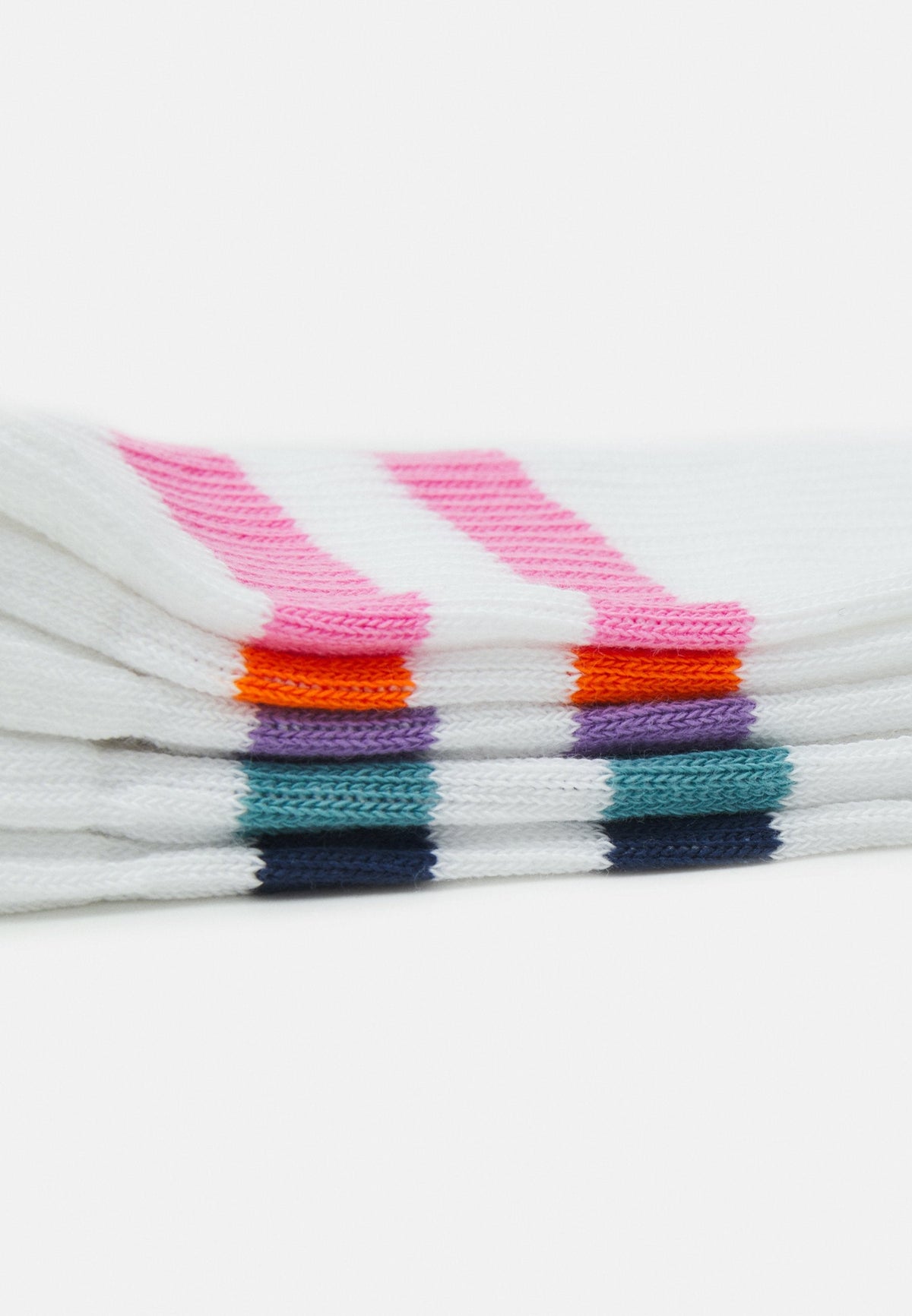 YOURTURN 5 Pack - Socks - White/Multicoloured