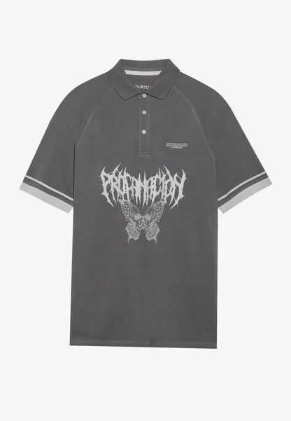 YOURTURN UNISEX - Polo Shirt - Forged Iron