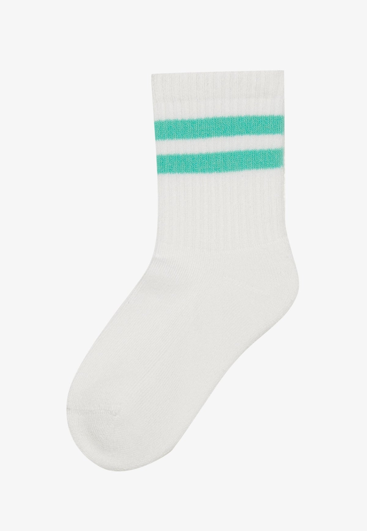 UNISEX 7 PACK - Socks - Light Green/mottled Light Grey/red