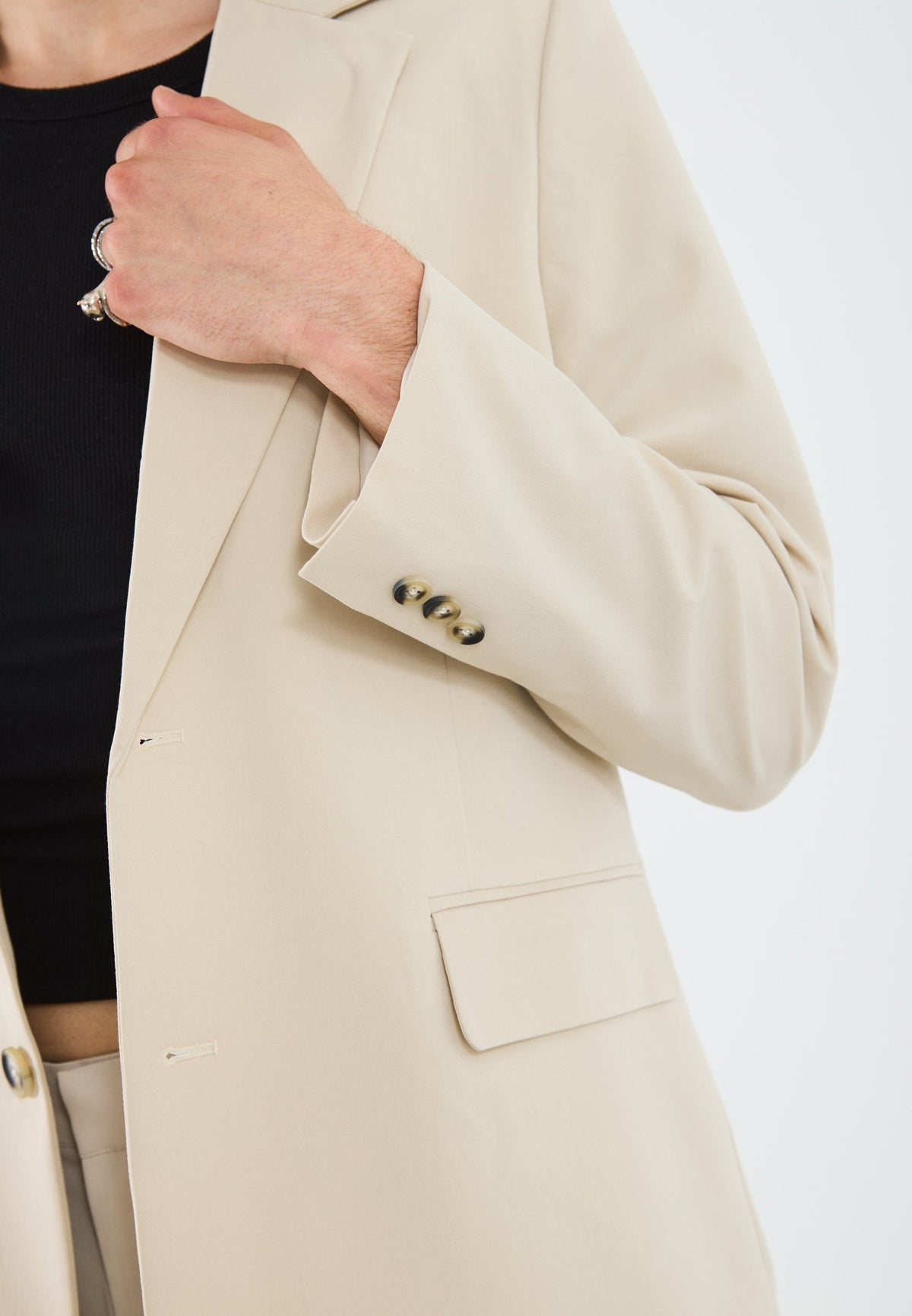 YOURTURN UNISEX - Blazer - Stone
