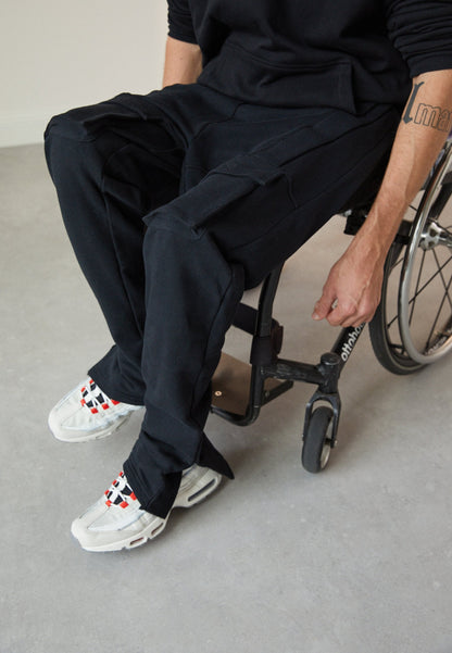 YOURTURN Tracksuit Bottoms - Black