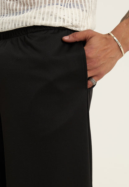 YOURTURN BASKETBALL MESH SHORTS UNISEX - Tracksuit Bottoms - Black
