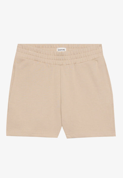 YOURTURN 2 PACK UNISEX - Sports Shorts - Black/tan