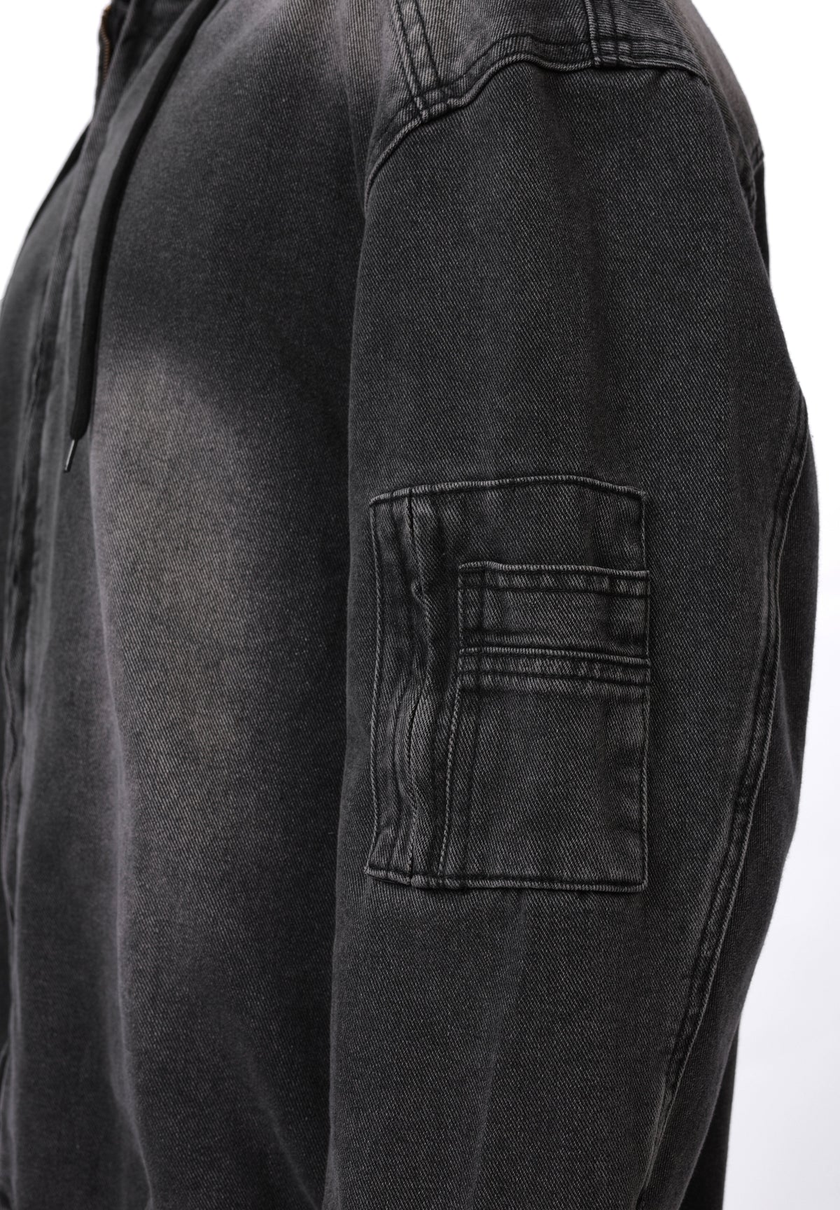 YOURTURN UNISEX - Denim Jacket - Black