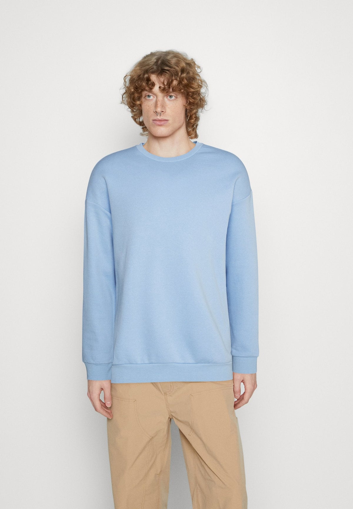 YOURTURN Unisex 2 Pack - Sweatshirt - Light Blue/Mottled Grey