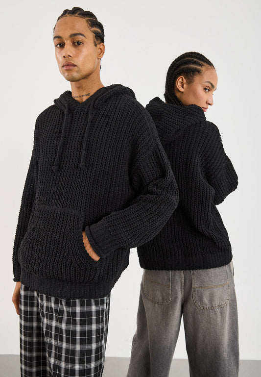 YOURTURN UNISEX - Hoodie - Black