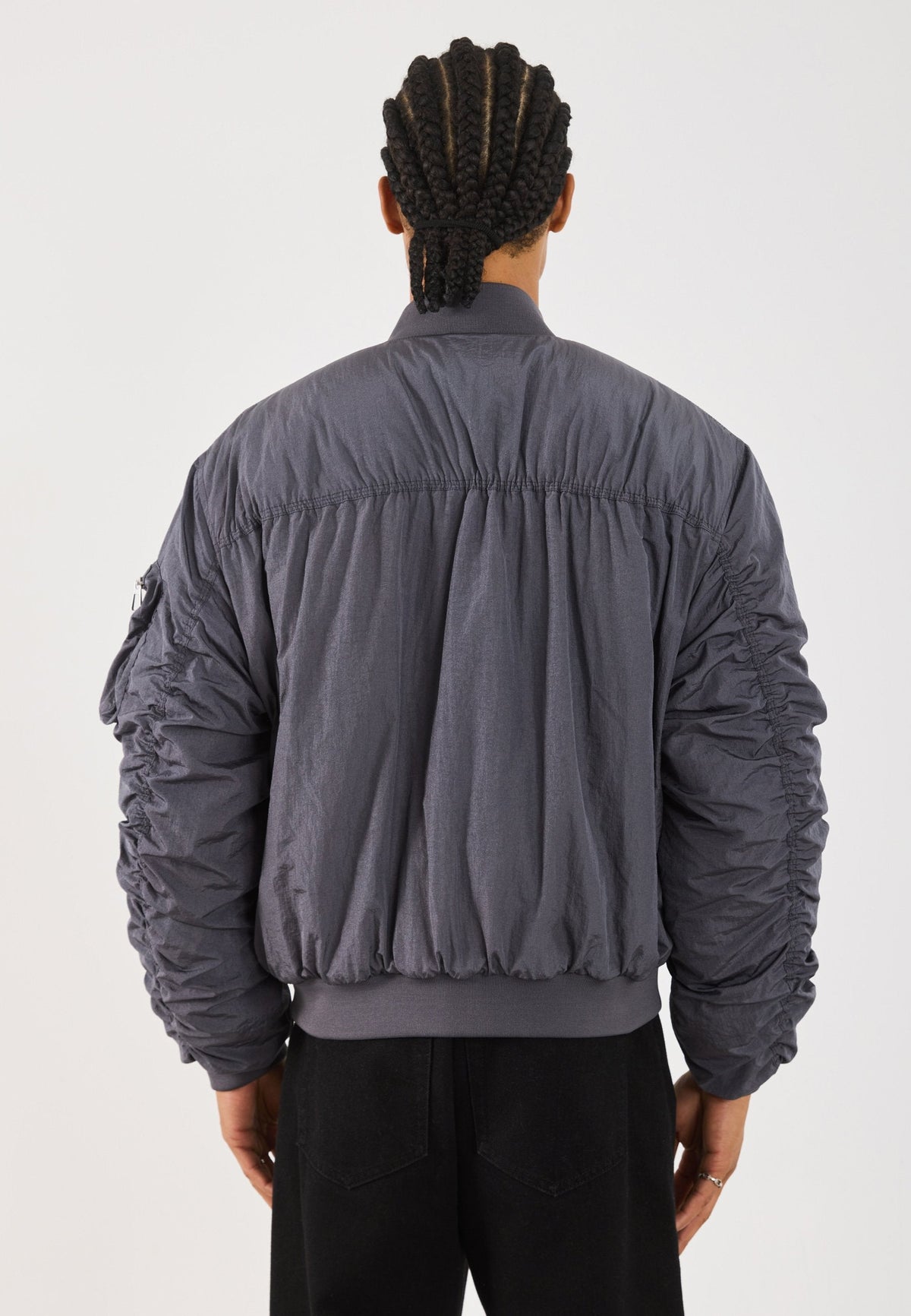 YOURTURN UNISEX - Bomber Jacket - Grey