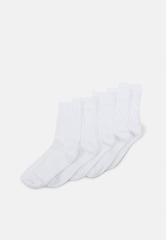 YOURTURN 5Pack- Socks - White