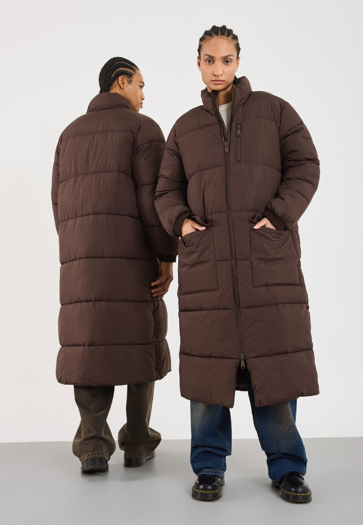 YOURTURN UNISEX - Winter Coat - Brown