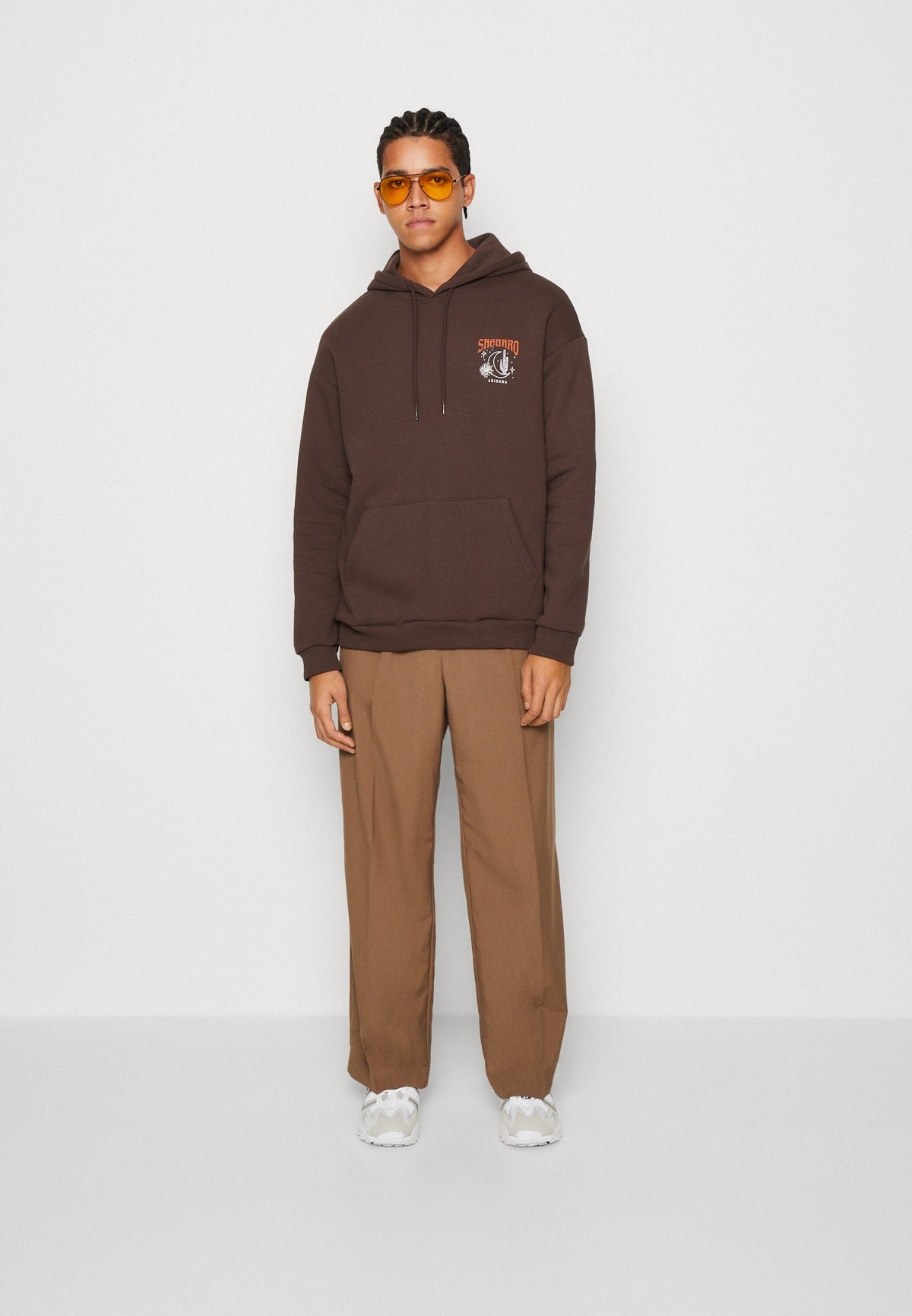 YOURTURN Unisex - Hoodie - Brown