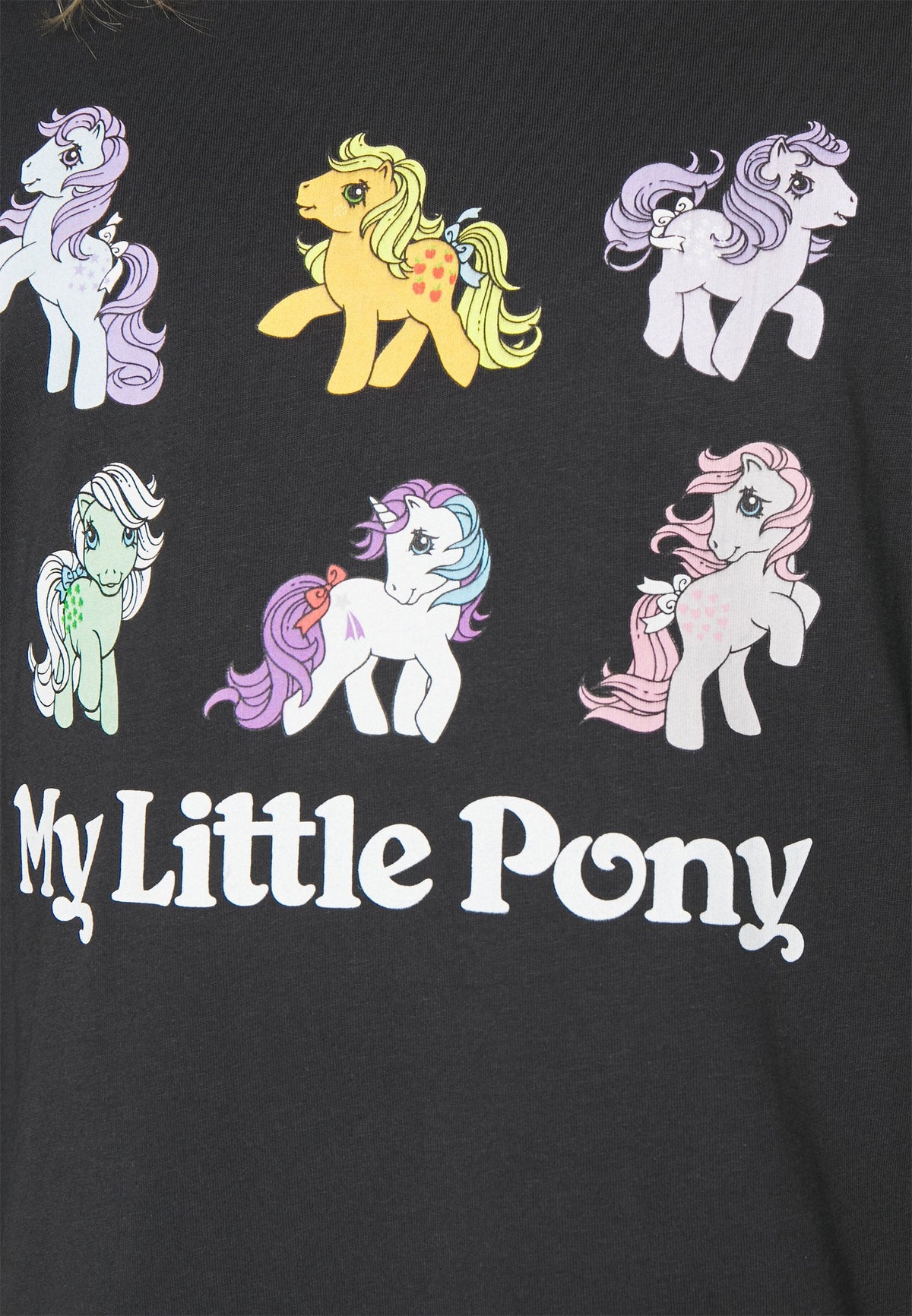 YOURTURN My Little Pony Unisex - Print T-Shirt - Black