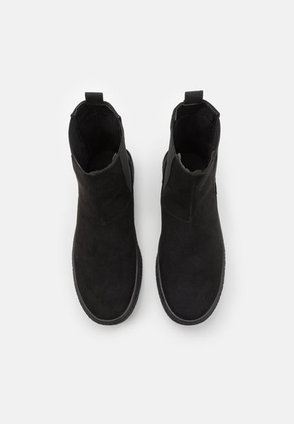 YOURTURN Unisex - Classic Ankle Boots - Black