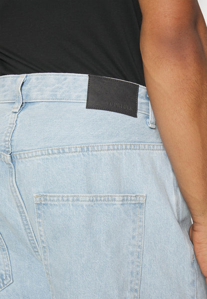 YOURTURN Baggy Jeans Unisex - Relaxed Fit Jeans - Light Blue Denim