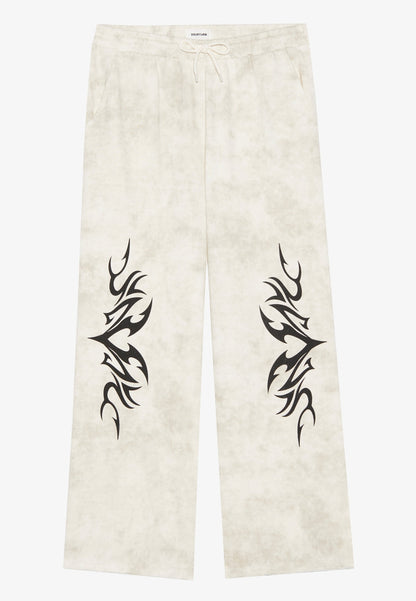 YOURTURN UNISEX - Tracksuit Bottoms - Stonewashed