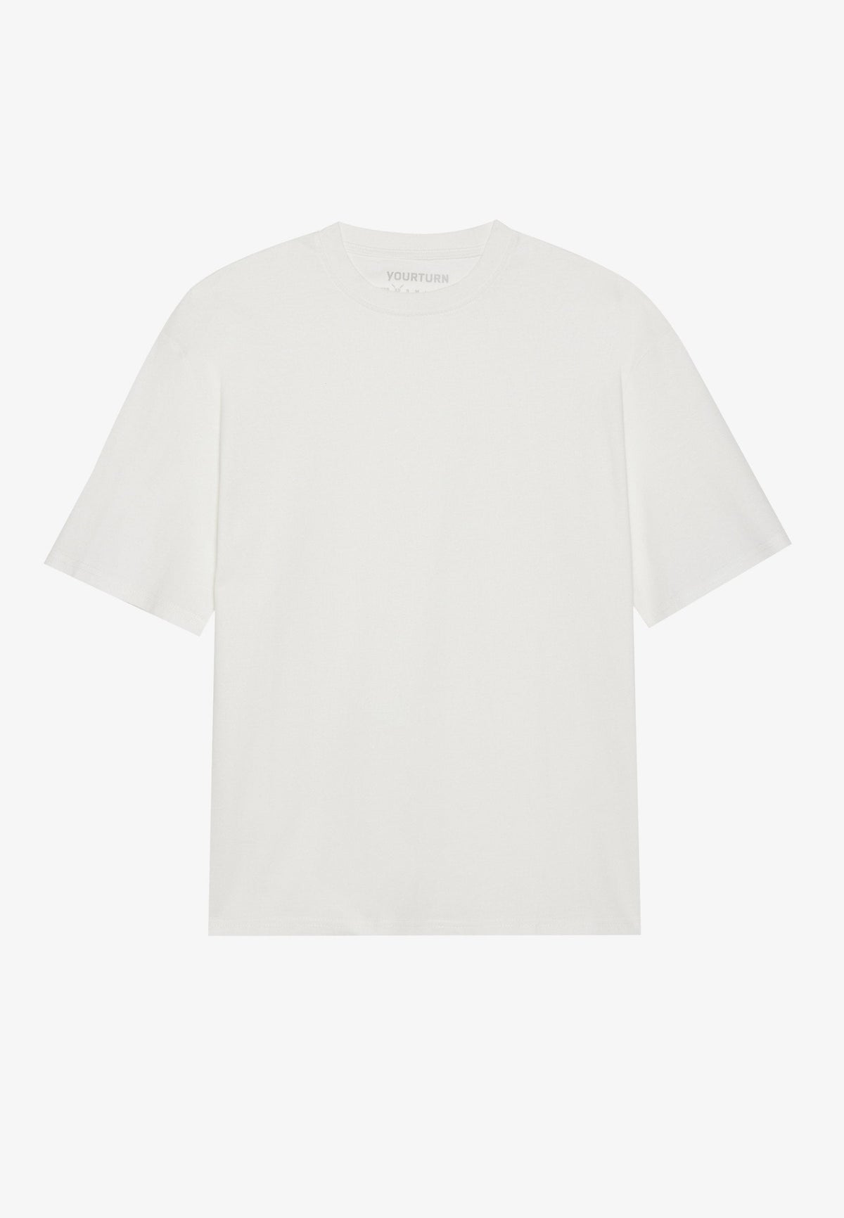 YOURTURN UNISEX 2 PACK BASIC BOXY T SHIRT - Basic T-shirt - Coffee Bean/egret