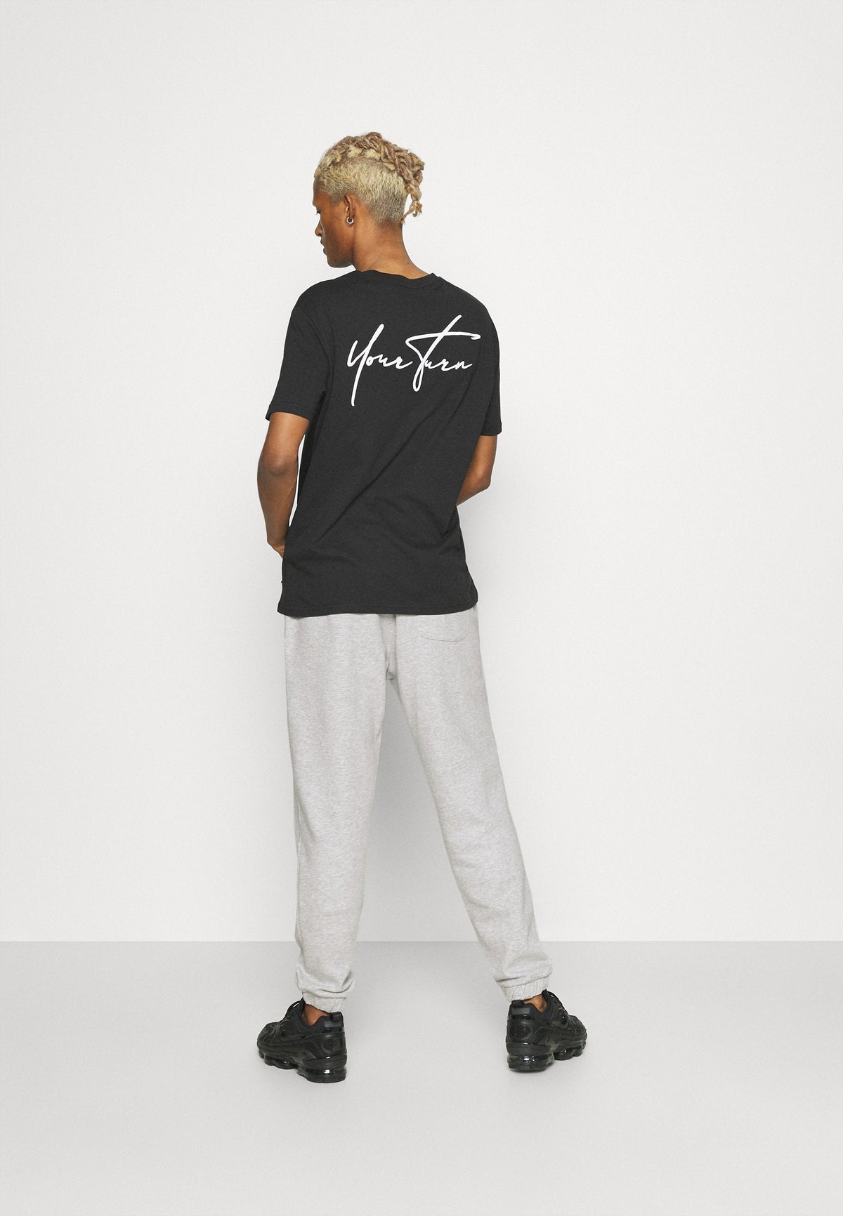 YOURTURN Unisex - Tracksuit Bottoms - Mottled Light Grey