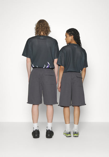 YOURTURN Genderless Parachute - Shorts - Dark Grey