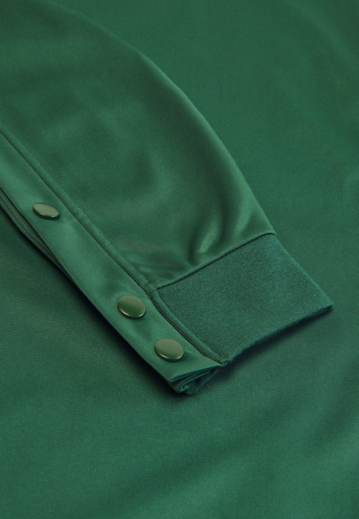 YOURTURN Unisex - Long Sleeved Top - Dark Green