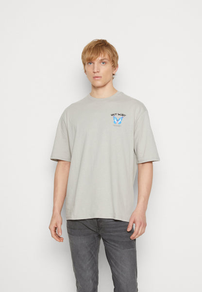 YOURTURN Get Lost Tee Unisex - Print T-Shirt - Grey
