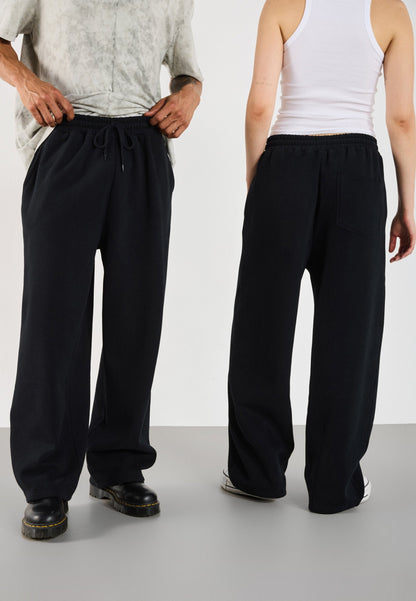 YOURTURN BARREL JOGGER UNISEX - Tracksuit Bottoms - Black