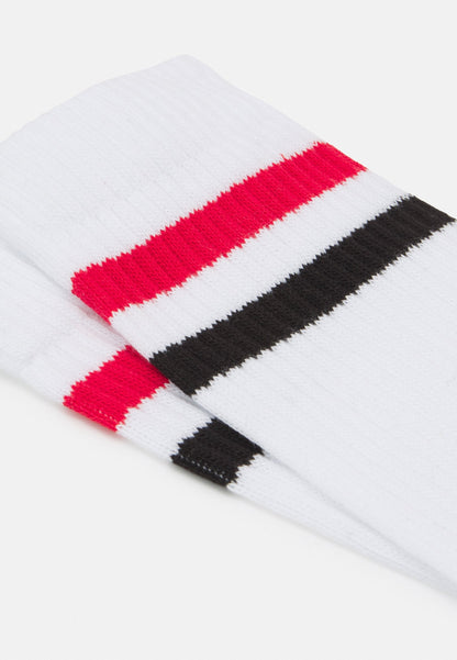YOURTURN 7 Pack - Socks - Black/White/Red