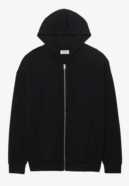 YOURTURN UNISEX 2 PACK - Zip-up Sweatshirt - Mottled Light Grey/black