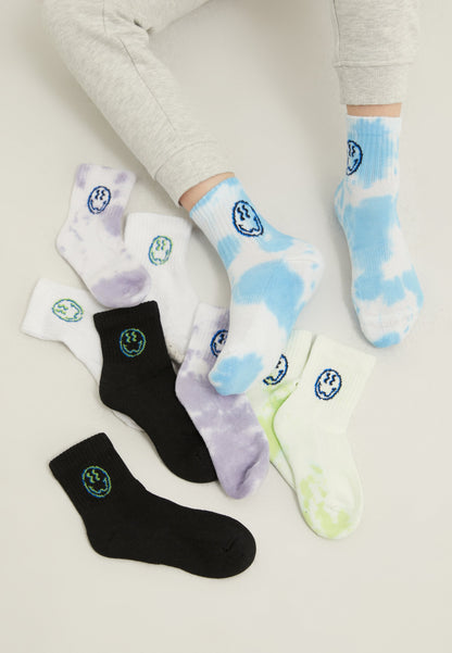 UNISEX 5 PACK - Socks - White/black/blue