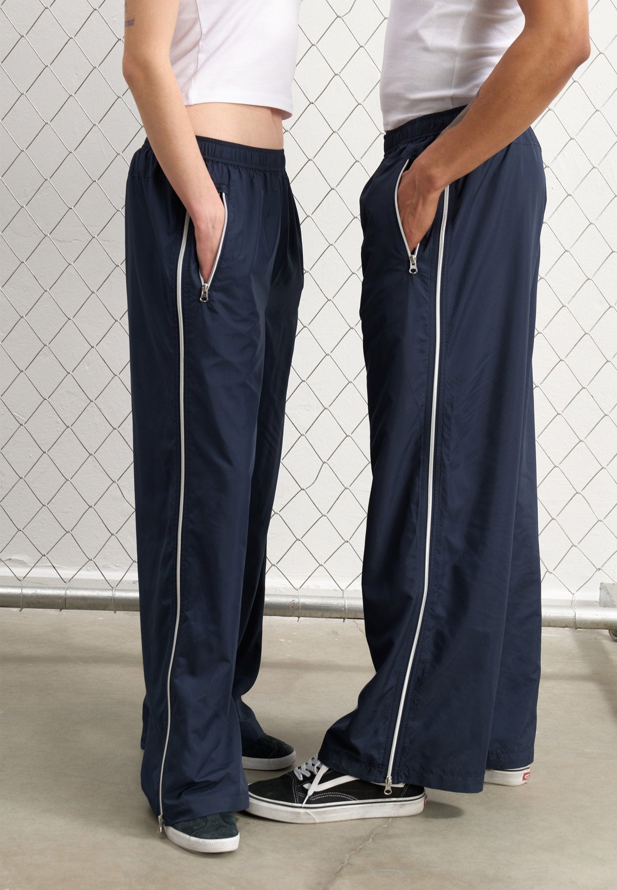 YOURTURN UNISEX - Tracksuit Bottoms - Dark Blue