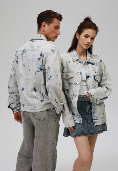 YOURTURN UNISEX - Denim Jacket - Rinsed