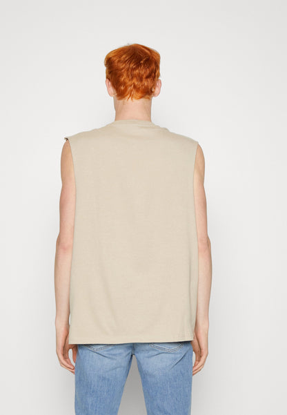 YOURTURN Unisex 2 Pack - Top - Beige/Dark Blue