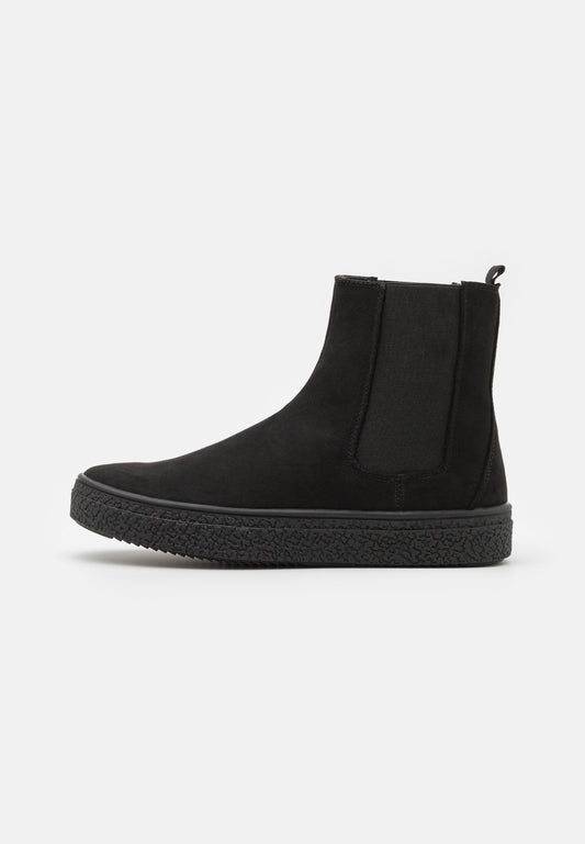 YOURTURN Unisex - Classic Ankle Boots - Black