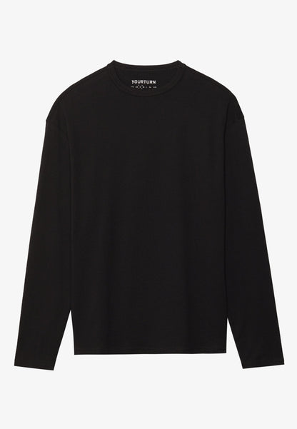 YOURTURN UNISEX 3 PACK - Long Sleeved Top - White/black/dark Grey