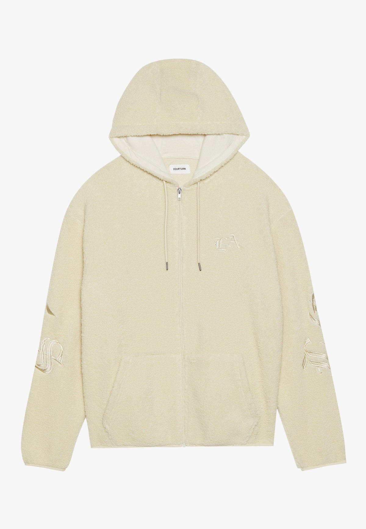 YOURTURN TEDDY JACKET UNISEX - Fleece Jacket - Forged Iron
