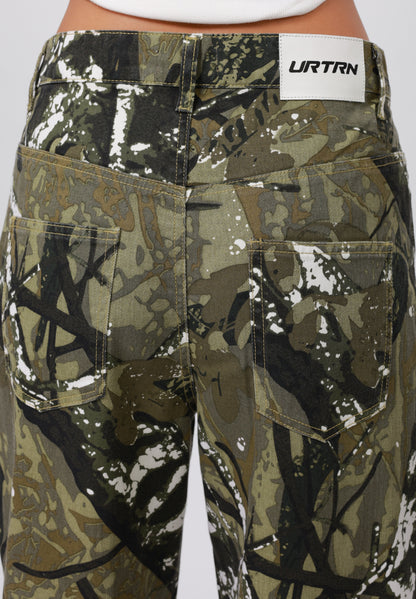 YOURTURN UNISEX - Baggy Jeans - Khaki