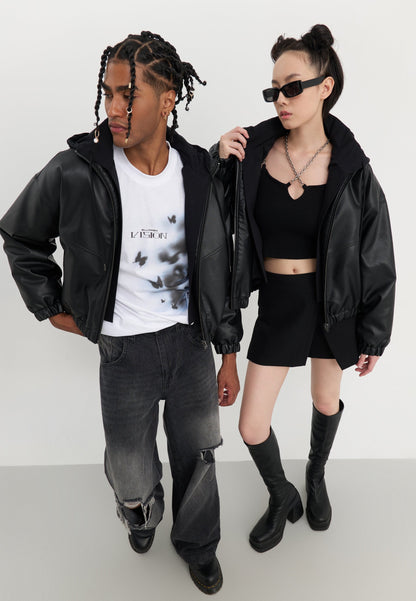 YOURTURN UNISEX - Light Jacket - Black
