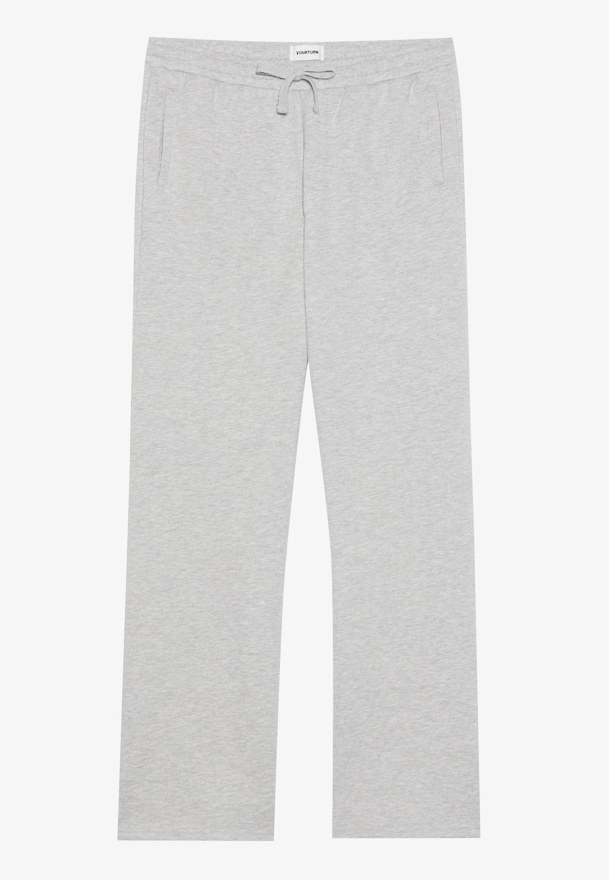 YOURTURN 2 PACK UNISEX - Tracksuit Bottoms - Black,mottled Light Grey