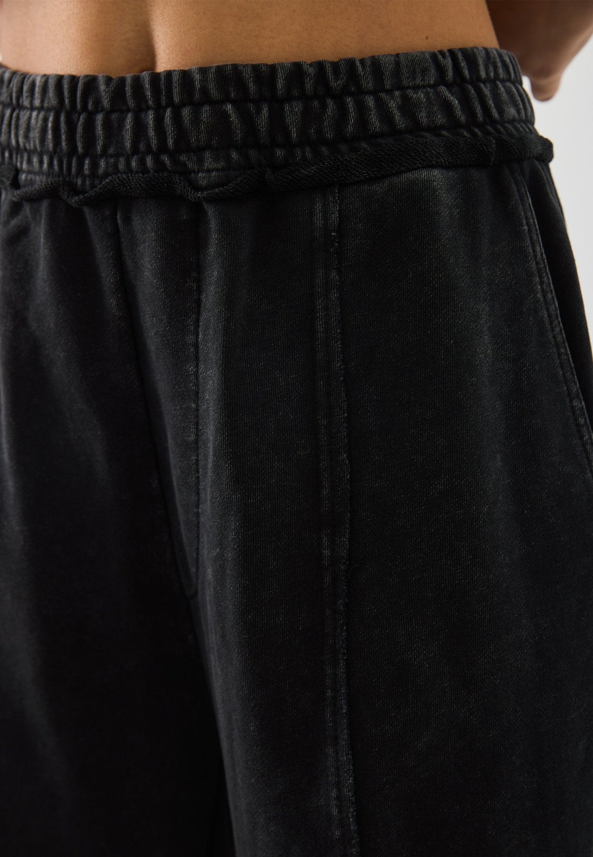 YOURTURN UNISEX - Tracksuit Bottoms - Washed Dk Grey