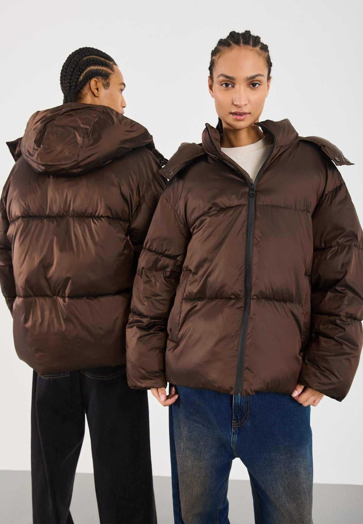 YOURTURN UNISEX - Winter Jacket - Brown