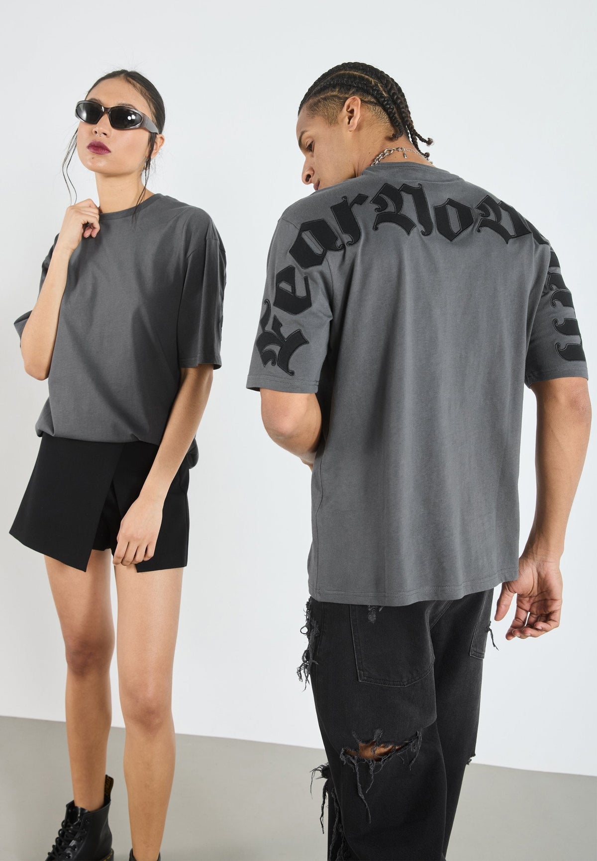 YOURTURN UNISEX - Print T-shirt - Forged Iron
