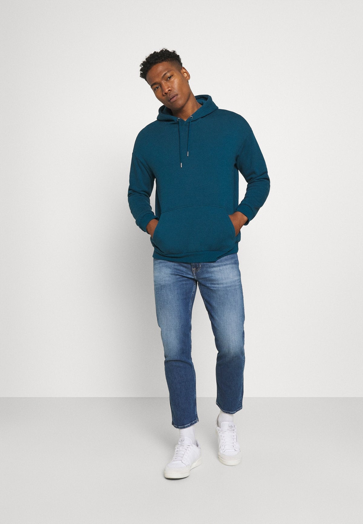 YOURTURN 2 Pack Unisex - Hoodie - Teal/Light Blue