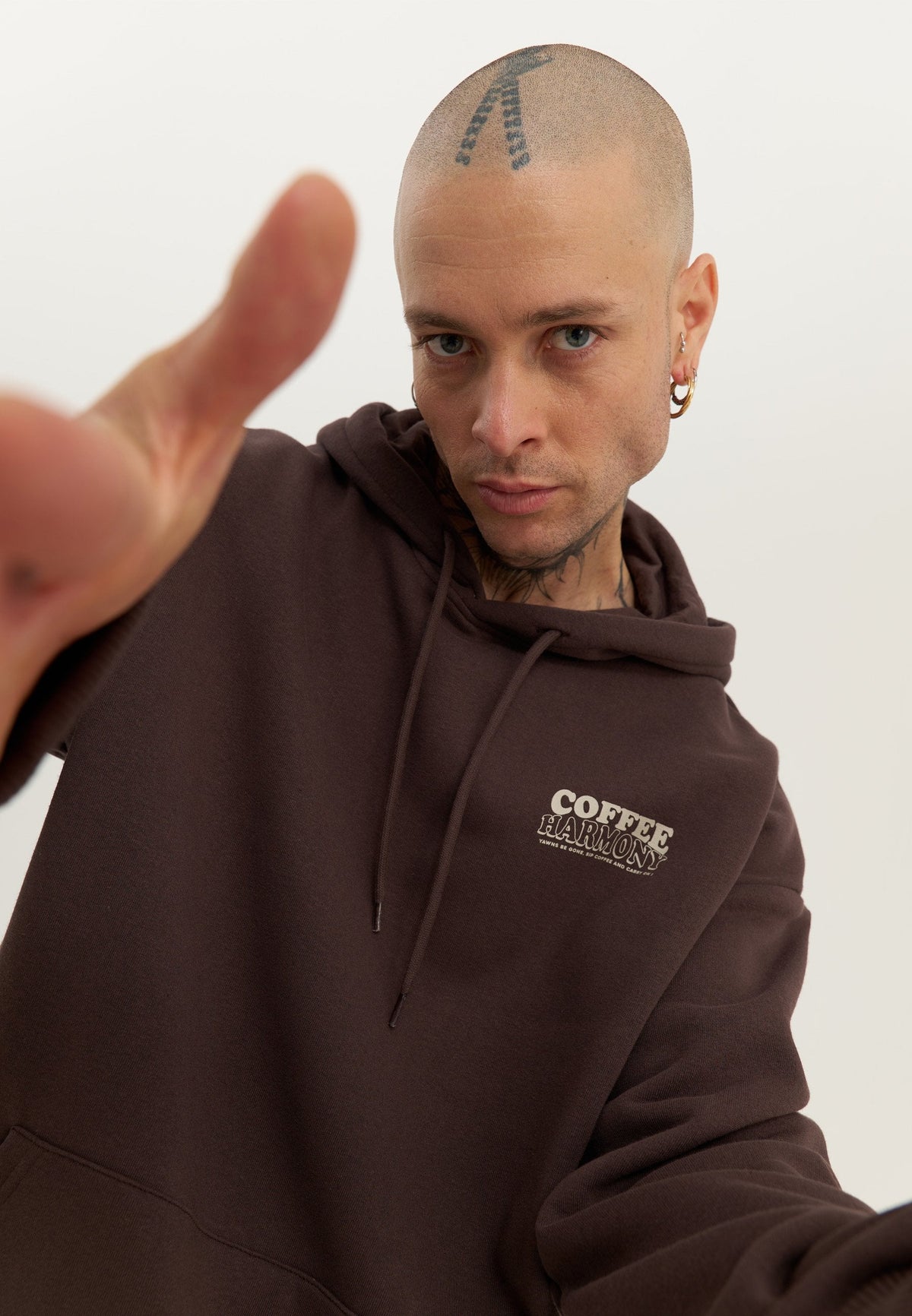 YOURTURN UNISEX - Hoodie - Brown