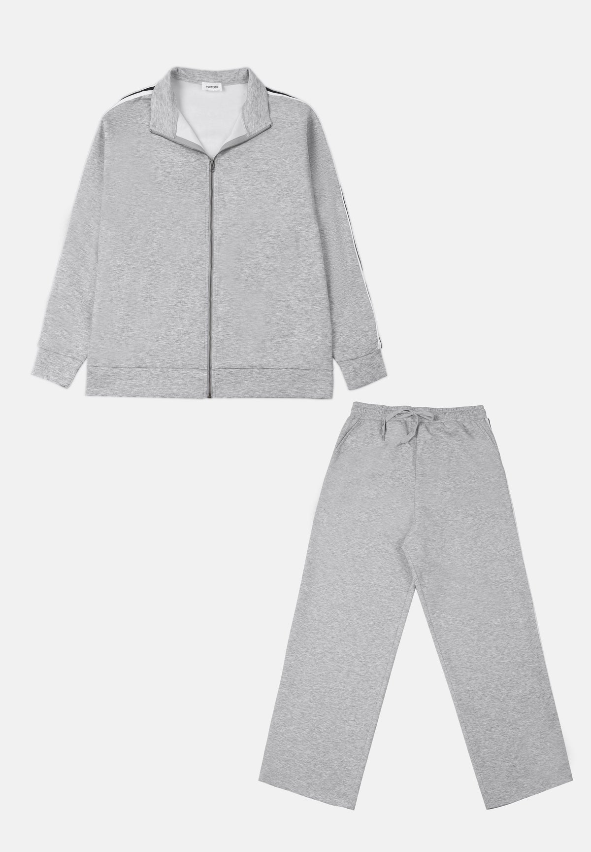 YOURTURN UNISEX - Tracksuit - Grey
