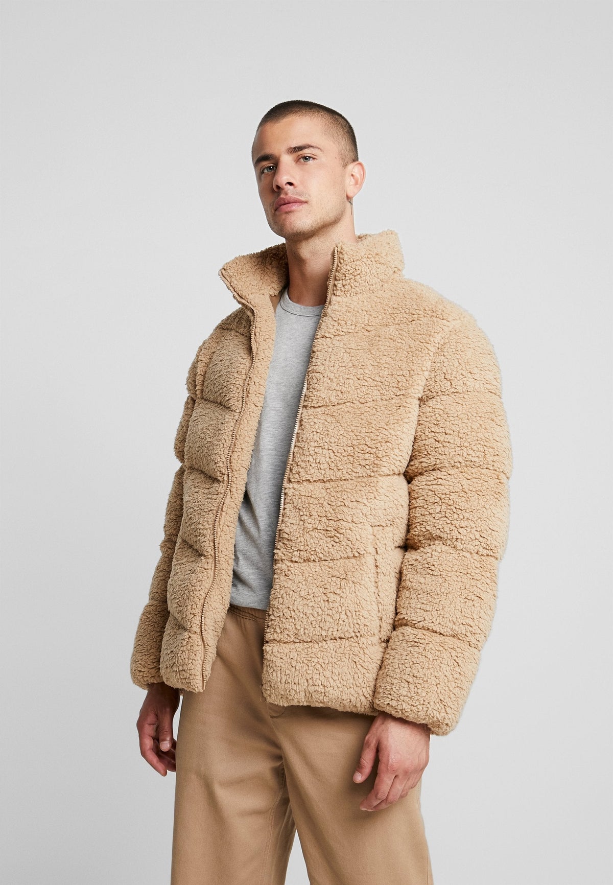 YOURTURN Winter Jacket - Camel