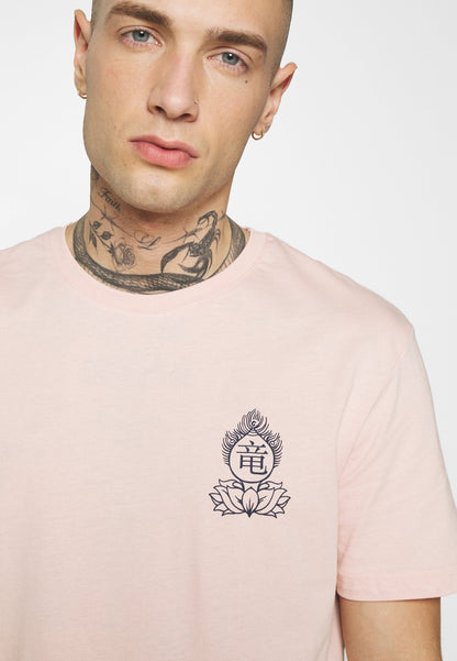 YOURTURN Unisex - Print T-Shirt - Pink