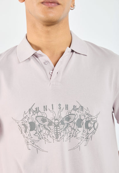 YOURTURN UNISEX - Polo Shirt - Cloud Grey