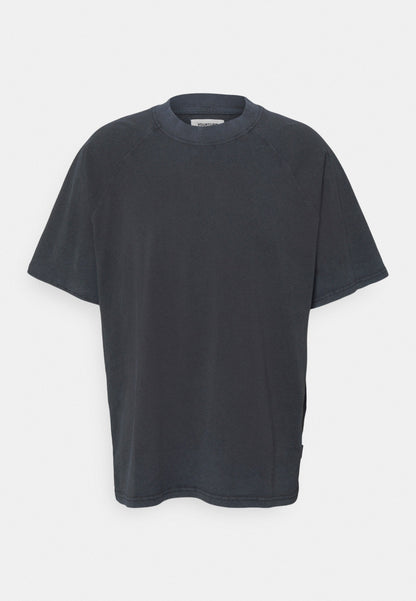 YOURTURN Basic T-Shirt - Mottled Dark Grey
