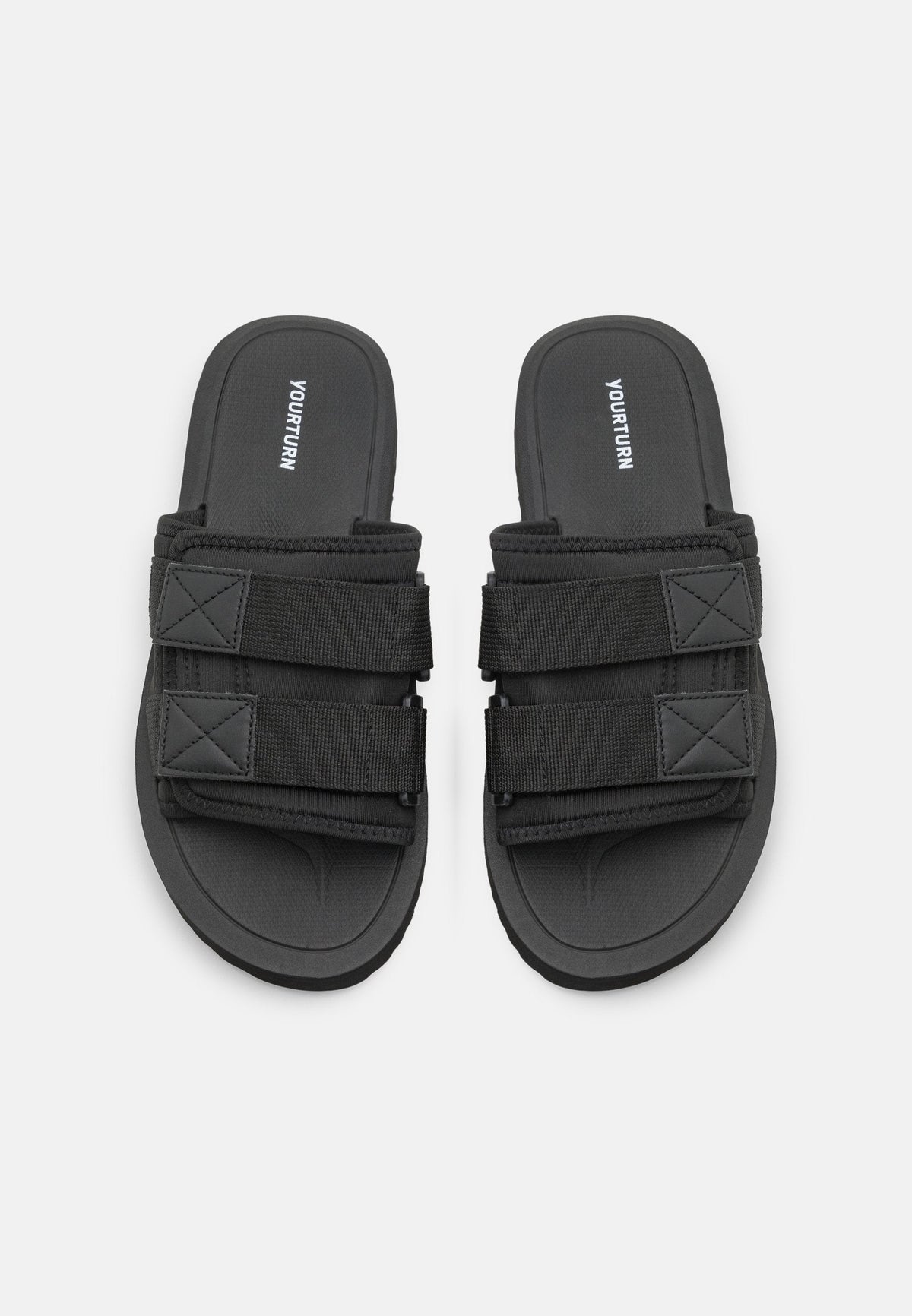 YOURTURN Unisex - Mules - Black