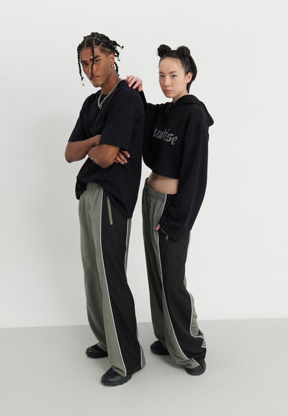 YOURTURN UNISEX - Tracksuit Bottoms - Dark Green