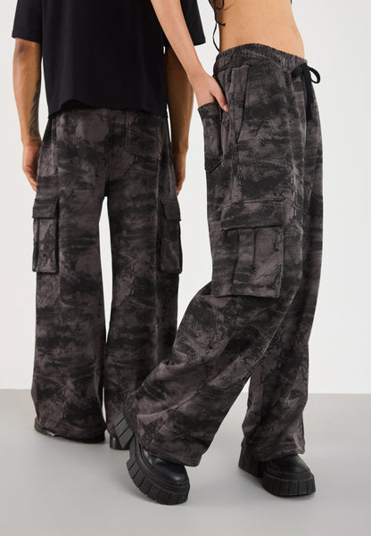 YOURTURN UNISEX - Cargo Trousers - Grey