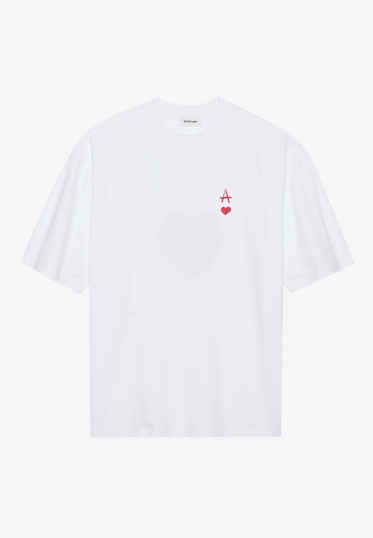 YOURTURN UNISEX - Print T-shirt - True Black